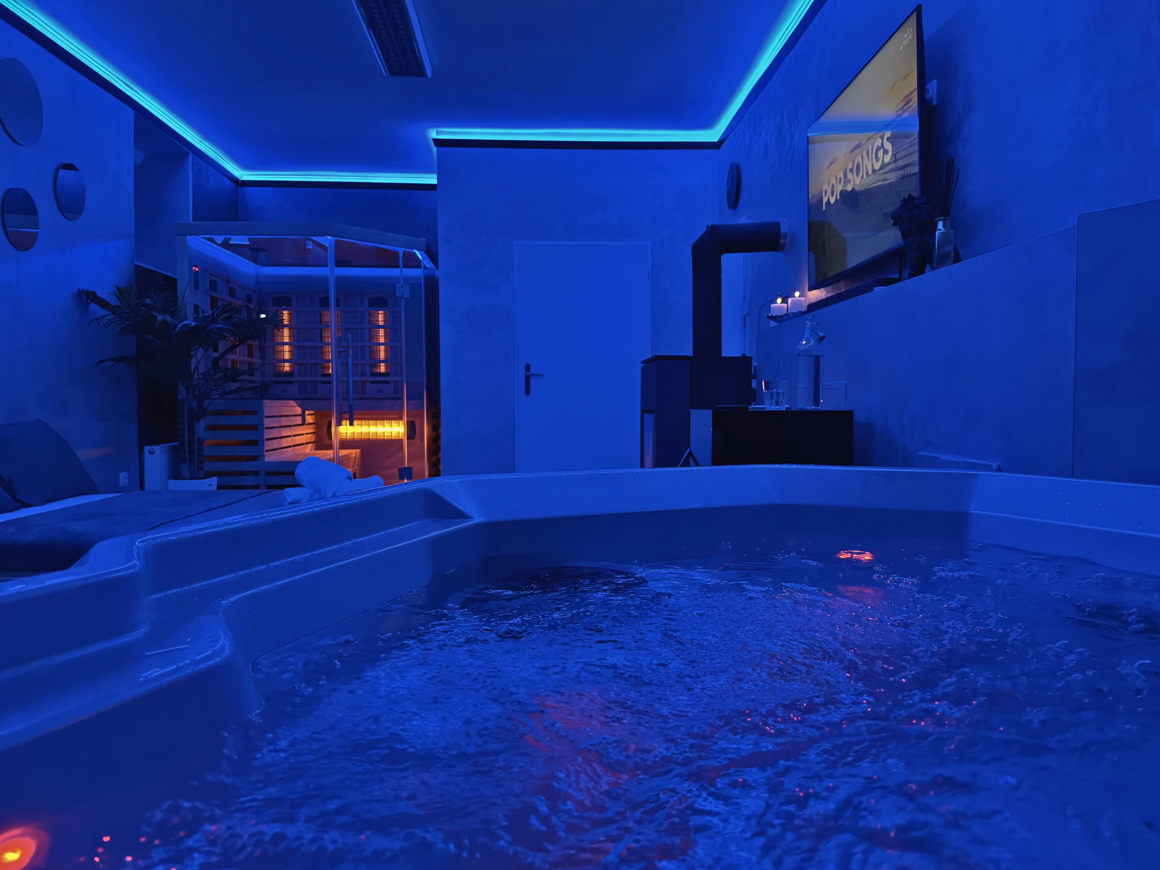 Privátní apartmán s vířivkou a infrasaunou